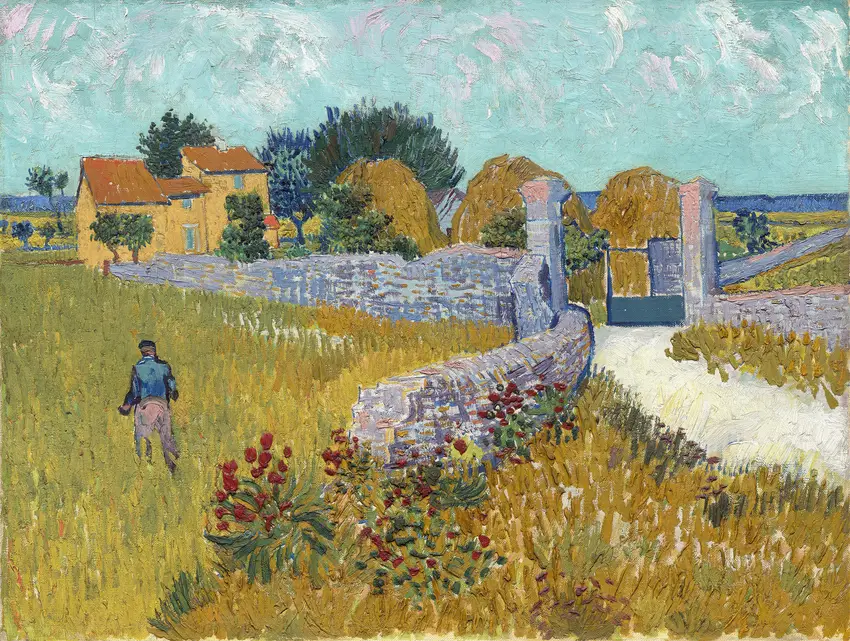 Farmhouse in Provence (1888) by Vincent van Gogh